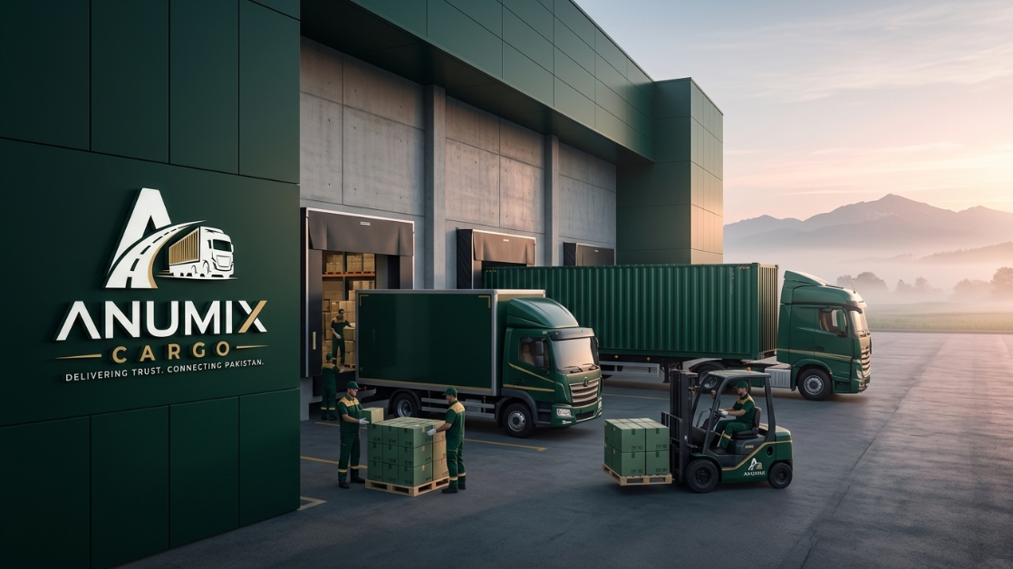 ANUMIX cargo vehicles ready for dispatch